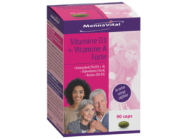 Mannavital Vitamine D3   Vitamine A Forte  60 caps 