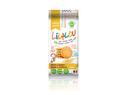 Lilalou Bio-koekjes 130 gr Haver en Granen