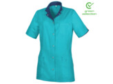 Verpleegschort Rita Tencel Turquoise/Marine Maat 34