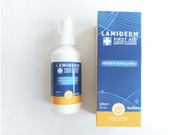 Lamiderm First Aid Repair Asaptic Cleanser 50ml - Tijdelijk uit stocke
