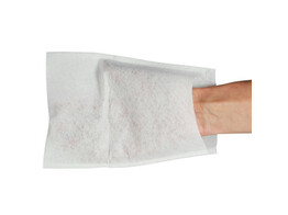 Care washandje wit non-woven  100st  230x160mm