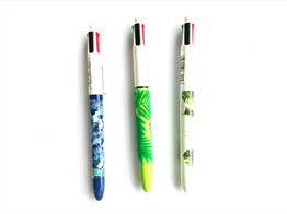 Bic 4 kleuren balpen  family  - Assortie