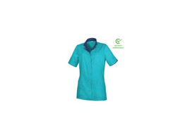 Verpleegschort Rita Tencel Turquoise/Marine Maat 36
