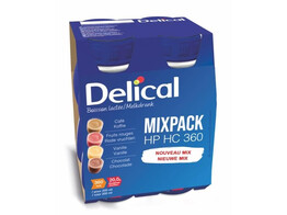 Delical Zuiveldrank Mixpack  4x200ml   360kcal 