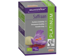 Mannavital Saffraan Platinum  60 capsules 