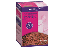 Mannavital Gefermenteerde Rode rijst  60 Capsules 