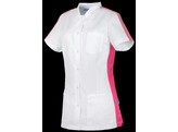 Verpleegschort Kristel Wit/roze XL
