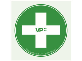 Verpleegkruis Sticker VP 