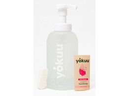 Yokuu Handzeep - startkit wild berries  1glazen fles   1tablet 