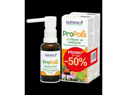 Ladrome Duopack propolis mond- en keelspray   - 2de -50 