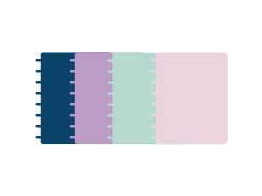 Schrift Bright vibe A5 Gelijnd