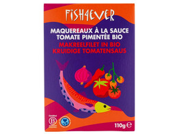 Fish4Ever Makreelfilet In Bio Kruidige Tomatensaus 110 gr