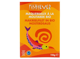 Fish4Ever Makreelfilet In Bio Mosterdsaus 110gr
