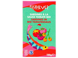 Fish4Ever Sardines In Bio Tomatensaus 120gr