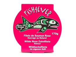 Fish4Ever Wilde Roze Zalmfilets Natuur 170gr