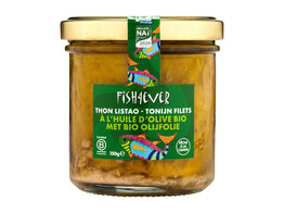 Fish4Ever Tonijnfilet Met Bio Olijfolie  Glas  150gr