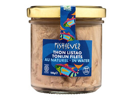 Fish4Ever Tonijnfilet In Water  Glas  150gr