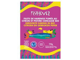 Fish4Ever Gerookte Haring In  Citroen   Gebroken peper 110gr