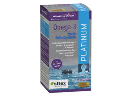 Mannavital Omega-3 platinum visolie 60 softgels