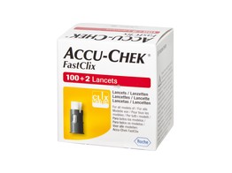 Accu-Chek Fastclix lancet  102st  